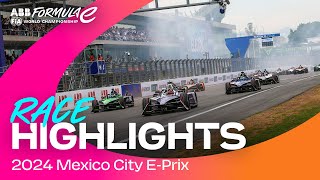 Hankook Mexico City EPrix Race Highlights  Formula E [upl. by Stig]