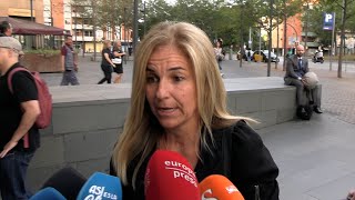 Arantxa Sánchez Vicario asiste a la última jornada del juicio [upl. by Leruj]