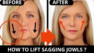 🛑 FACE EXERCISES TO REDUCE JOWLS SAGGY SKIN LAUGH LINES CHEEKS LIFT FOREHEAD LINES FROWN LINES [upl. by Divad]