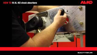 HOW TO fit ALKO shock absorbers [upl. by Rhtaeh]