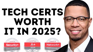 CompTIA Certs Worth It ANetwork amp Security Breakdown  Cert Roadmap Zero To IT Hero Review [upl. by Nanda868]