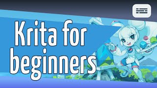 Digital Painting Krita for beginners [upl. by Yeslehc]