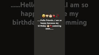 Birthday comming soon🙈🎂🥀🍫birthdaycelebration tagforthisvideo love birthdaygift friends [upl. by Eibo962]