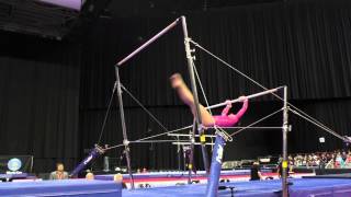 Nicoletta Koulos  Uneven Bars – 2015 Nastia Liukin Cup [upl. by Aramen3]