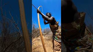 African primitive hunters come onlinehuntershadzabetribe wildlife skills [upl. by Neirda951]