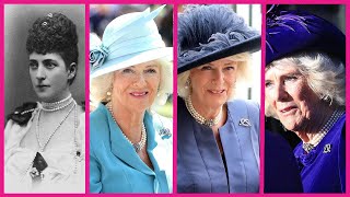 Queen Camilla Brings Back Queen Alexandra’s Historic Diamond Knot Brooch [upl. by Fabrianna]