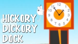 Hickory Dickory Dock  Nursery Rhymes With Lyrics  Popular English Rhymes For Kids [upl. by Dawn]