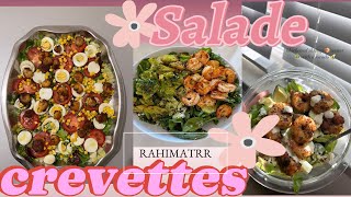 Recette de Salade aux Crevettes Facile et Rapide  RAHIMATRR [upl. by Zetra]