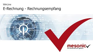 Elektronische Rechnungen in der WinLine  Rechnungsempfang [upl. by Esile]