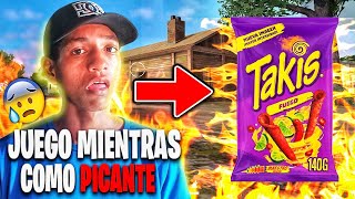 COMIENDO COSA PICANTE🌶️ MIENTRAS JUEGO FREE FIRE quotReto imposiblequot [upl. by Aenit346]