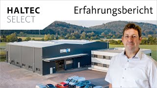 Doppelschiffige Montagehalle für ETU GmbH  HALTEC [upl. by Berkly615]