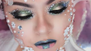 Butterfly Queen Creative Makeup Tutorial メイク 蝶々 [upl. by Giliana938]