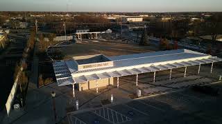 REDBUD FESTIVAL PARK OWASSO OKLAHOMA DOWNTOWN MAINSTREET DRONE AERIAL VIDEO [upl. by Ellehcor]