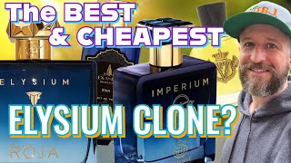 STUNNING CHEAP 22 MIDDLE EASTERN CLONE OF ROJA ELYSIUM Fragrance World IMPERIUM Vs Popular Clones [upl. by Risan291]