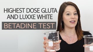 Can I get Injectable  IV Glutathione in the USA amp Official Relumins  Luxxe White Betadine Test [upl. by Ardnuhsor783]