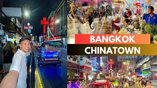 Bangkok Chinatown Quick Tour Vlog  EXOTIC FOODS [upl. by Gathard]