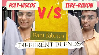 Poly Viscose vs Tere Rayon Your Ultimate Fabric Guide  Cotton vs Viscose  Rayon vs Cotton  lycra [upl. by Ninette]