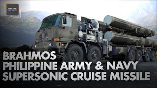 Brahmos Supersonic Cruise Missile with 500 km range  Philippine Army amp Navy [upl. by Letnohc77]