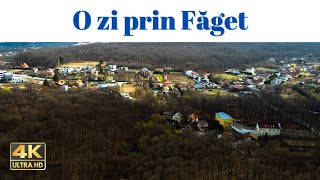 O zi prin Făget  Cinematic  4k clujulmeu djimini2 dji [upl. by Annaohj386]