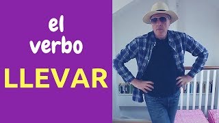 El verbo llevar en español [upl. by Onirefez586]