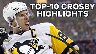 Top10 Sidney Crosby NHL Highlights [upl. by Eerahc541]