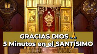 Oración para DAR GRACIAS a DIOS Bendiciones Pasadas Presentes y Futuras  Alimento de Fe [upl. by Samal542]