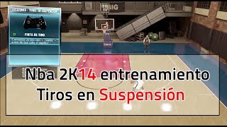 Nba 2k14 Tiros en suspensión [upl. by Htebaras]