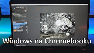 Jak na nowym Chromebooku postawić Windowsa 11 ft Acer chromebook 314 [upl. by Carline]