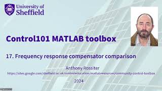 Control101 MATLAB toolbox 17 Frequency response compensator comparison [upl. by Nesilla209]