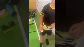 Výzva pro golmana ✅ florbalczech penaltyshootout penalty najezd florbal floorball shorts [upl. by Anayi598]