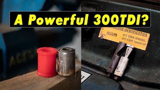 Installing a 300tdi Boost Pin And Changing Land Rover Panhard Bushes [upl. by Artina]