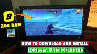 HOW TO DOWNLOAD LDPlayer 9 IN PCLAPTOP  LDPlayer 9 Version For Low End PC PUBG MOBILE  24GB RAM [upl. by Natasha]