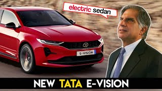 इसके सामने तो Tesla भी फेल है  New Tata EVision Electric Sedan Official Details [upl. by Akimot]