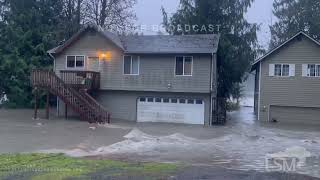 12052023 Granite Falls  Near Major Stillaguamish River Flooding [upl. by Htevi]