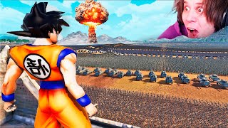 GOKU vs 100000 Unidades  Simulador de Batallas Epicas 2 [upl. by Wira355]