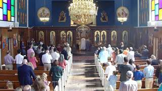 Orthros and Divine Liturgy for the Sixth Sunday After the Holy Cross Visiting  Fr David Baroody [upl. by Lebanna877]