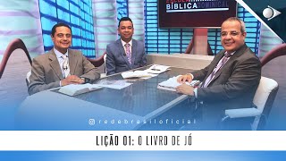 PROGRAMA ESCOLA BÍBLICA DOMINICAL  LIÇÃO 1  4º TRIMESTRE 2020  REDE BRASIL [upl. by Aihsenad249]