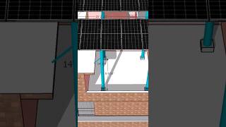 7KW Jinko 585W NType Bifacial 12 Panels Elevated StructureJKM585N72HL4BDV [upl. by Lav986]