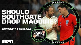 Should Southgate stop using Harry Maguire ‘Not match READY’  ESPN FC [upl. by Norahs]