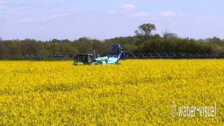 Traitement Fongicide sur colza hybride au stade floraison [upl. by Kletter811]