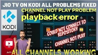 Kodi all error fix Playback failed problem fix😺😆 kodi [upl. by Rednal]