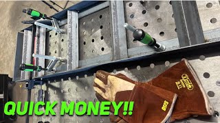 MAKING MONEY HUSTLING TRAILER RAMPS [upl. by Turnheim]