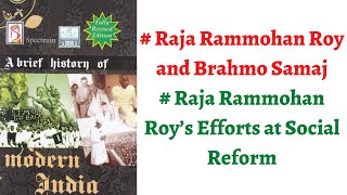 V52 Raja Ram Mohan Roy amp Reforms Initiated by Him Atmiya Sabha Spectrum Modern History IASPCS [upl. by Aneret]