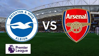 BRIGHTON VS ARSENAL  ANOTHER MUST WIN GAME IN THE TITLE RACE FOR ARSENAL  PREMIER LEAGUE  fc24 [upl. by Ayekel]