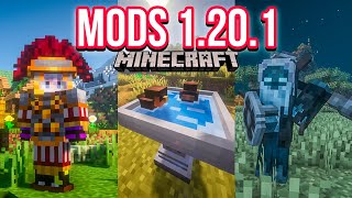 14 MEJORES MODS para MINECRAFT 1201 que NADIE CONOCE [upl. by Anilatac616]