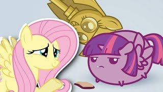 Fluttershy Plays No Touching II My Little Pony Tsum Tsum Game [upl. by Lema]