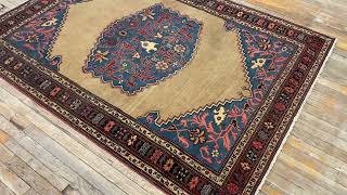 19th Century NW Persian Bakshaiesh Carpet 24511 [upl. by Kalvn183]