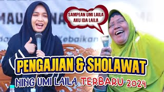 PENGAJIAN NING UMI LAILA TERBARU 2024 IBU SRIYATUN NYANYINYA SEPERTI IDA LAILA [upl. by Heymann268]