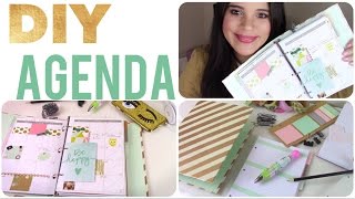 ❤ DIY Como hacer una AGENDA ❤ [upl. by Jarrett]