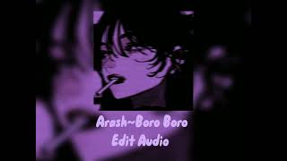 ArashBoro Boro edit audio [upl. by Goodrich]